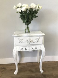 Shabby chic side table
