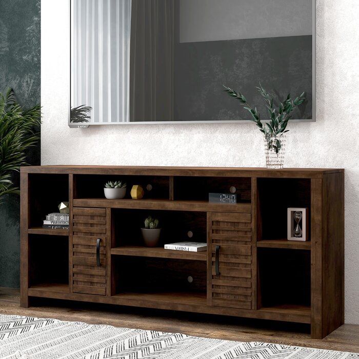 TV Stand Holds 85” TV Almost New,New Products : American Fashion Style Bags On Sale