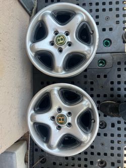 Vintage OEM Bentley Speedline 17” Wheels / Rims Pair