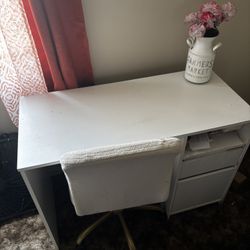 Computer desk & matching Chair