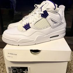 Jordan 4 Court Purple