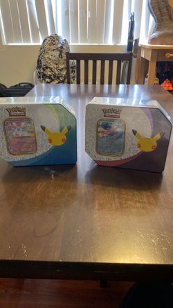 Pokenmon celebrations tins bundle