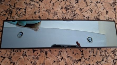 Extended Clip-On Rear View Mirror