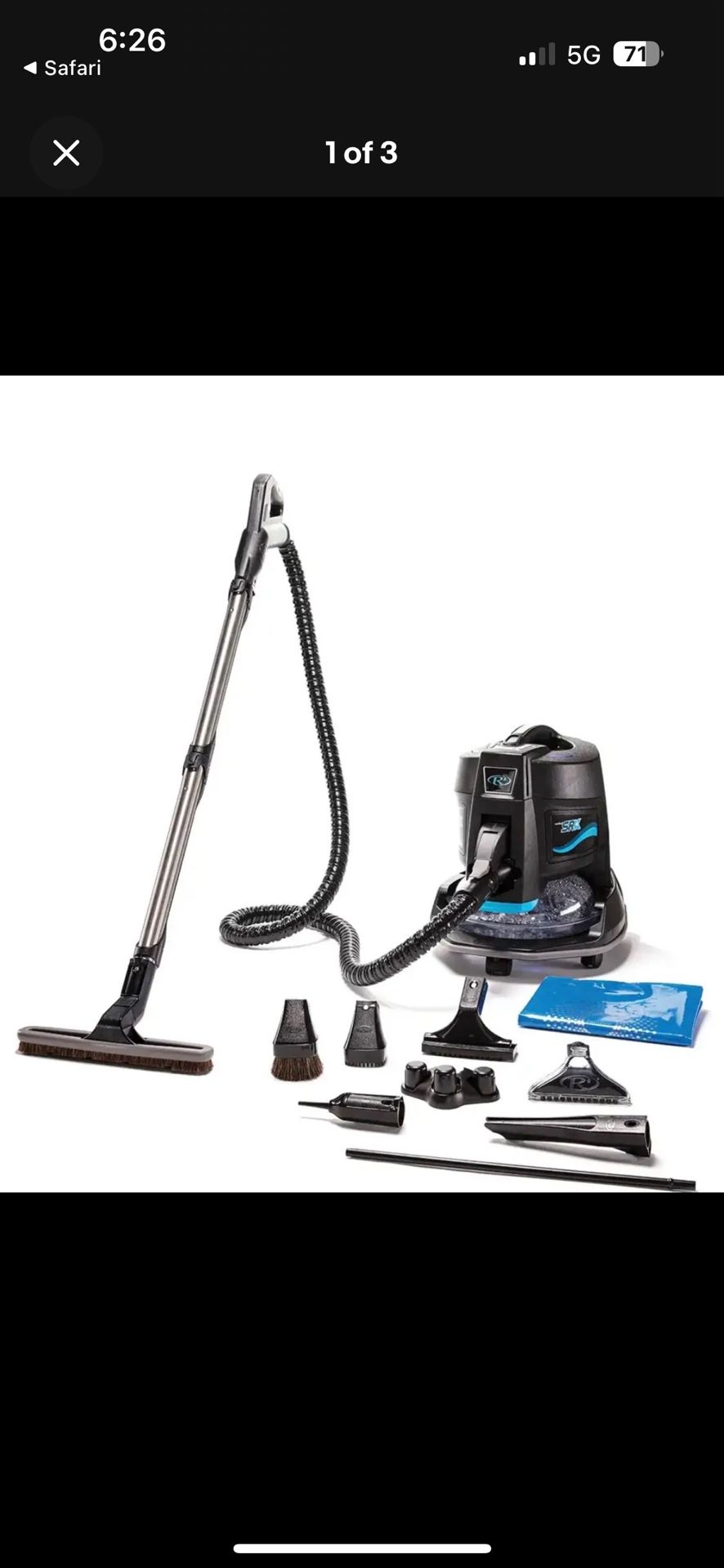 Lightly Used Rainbow SRX Cleaning System