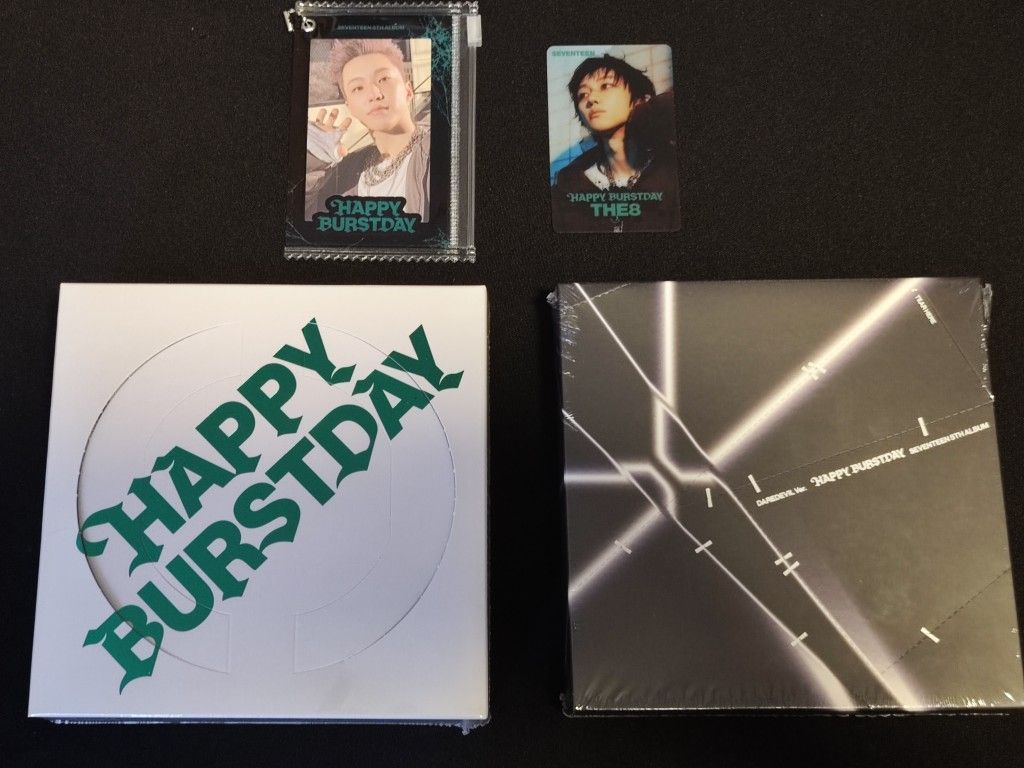 SEVENTEEN - 5th Album ‘HAPPY BURSTDAY’ DAREDEVIL Ver. & New Burstday Ver. Hoshi