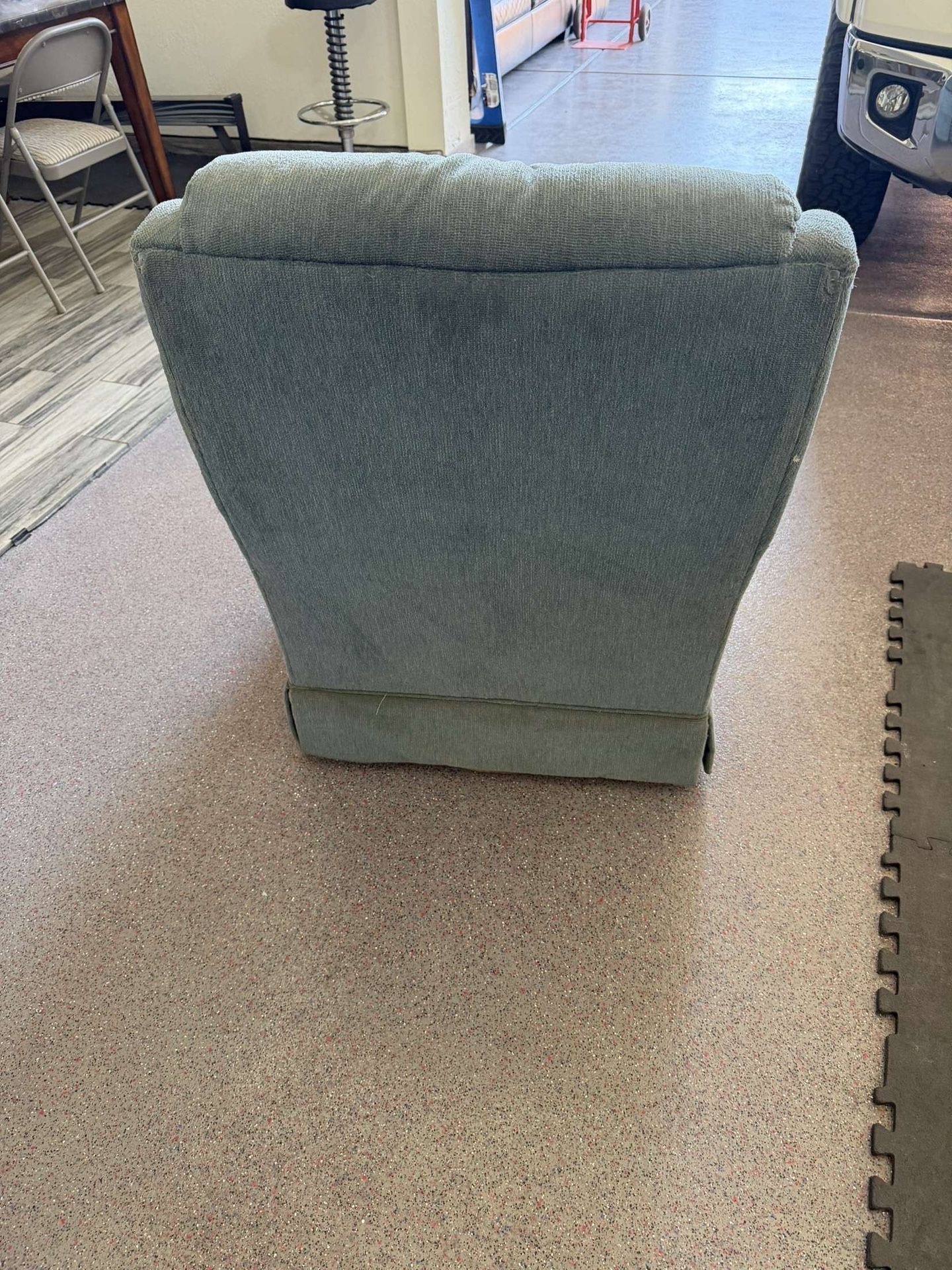 Comfy Blue Rocking Chair