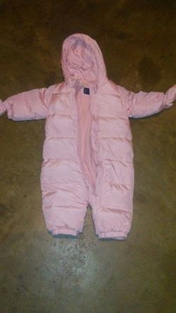 Babygap girl snowsuit