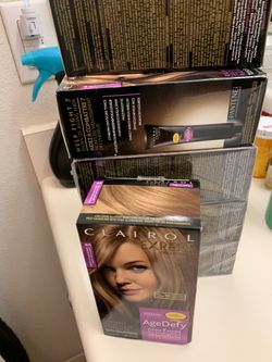 Hair dye blonde