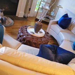 Leather Sectional 