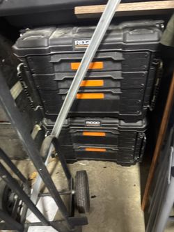 RIDGID Pro Gear 2.0 Drawer Tool Boxes - 2-Piece Set - $120