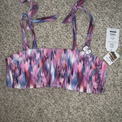 NWT WOMENS BIKINI TOP SHIRT LARGE