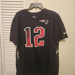 Mens Nike Tom Brady tshirt XL