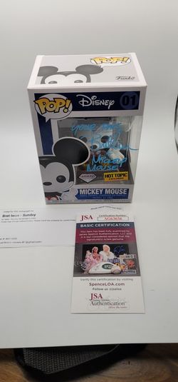 Funk Pop! Disney: Mickey Mouse 01 Signed By BRET  IWAN