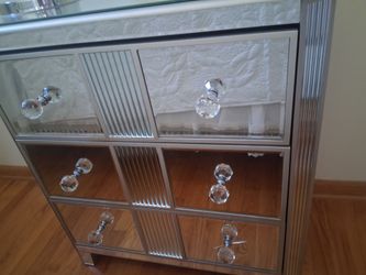 Mirror Glass Dresser