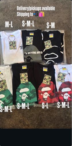 A Bathing Ape BAPE Graphic T-Shirts Bundle