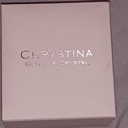 Chrystina Silver Earrings