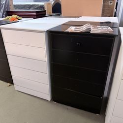 WHITE OR BLACK CHEST CAJONERAS NEGRA O BLANCA 