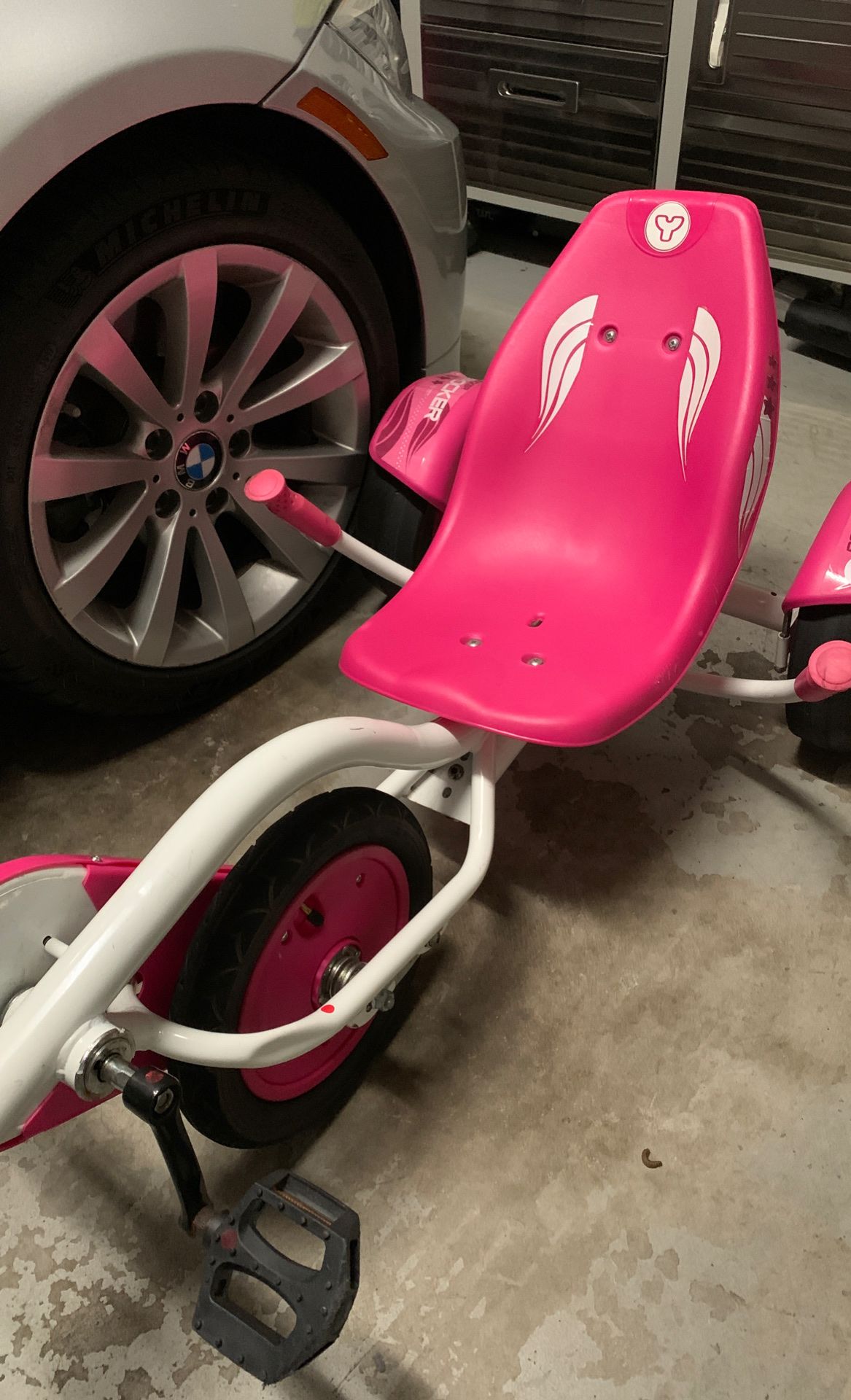 Girls rocker tricycle