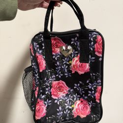 Betsey Johnson Rose Lunch Bag 