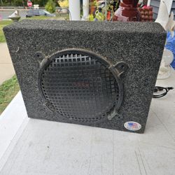 CAR ,TRUCK,VAN AUTO SUBWOOFER  MADE IN  USA, LIKE NEW