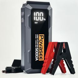 Povasee 5000A Battery Jump Starter