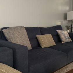 2 Blue Couches