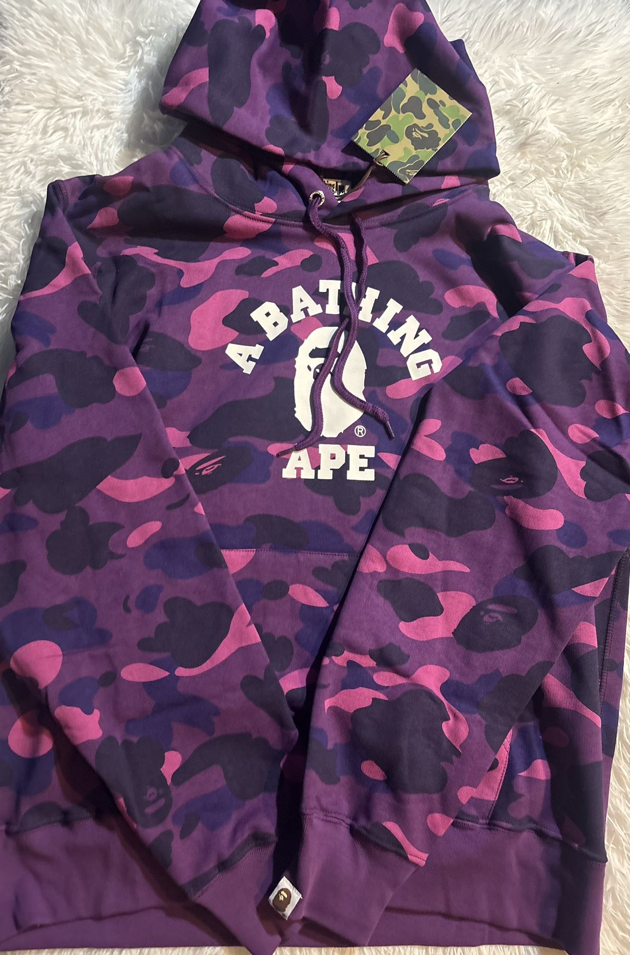 Bape Hoodie Large Fits Medium 