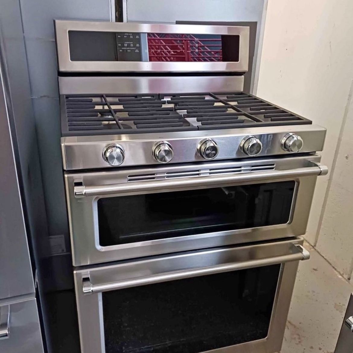 Kitchen Aid 30” Double Oven Stove