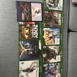 Xbox one Games in excellent condition 