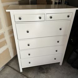 IKEA Hemnes 6-drawer-chest-white-stain Dresser