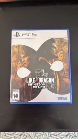 Like a Dragon Infinite Wealth - PS5 (Bonus Sticker + Exclusive Mini Poster)