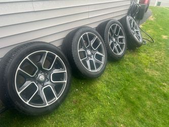 Ram 22 inch Wheels with Goodyear Eagle Touring Tires 285/45R22