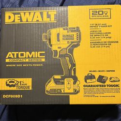 Dewalt Impact Driver Kit 