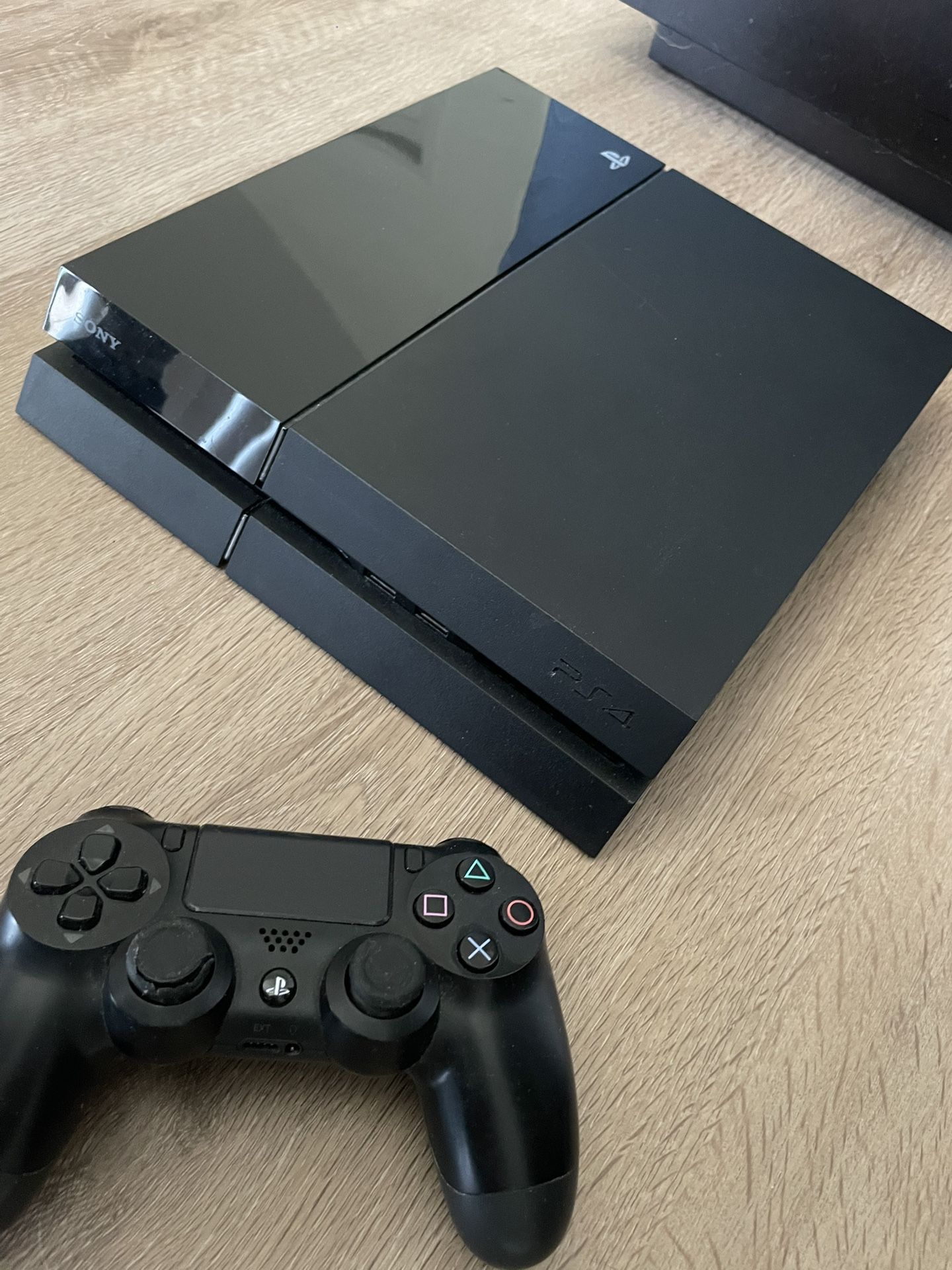 PS4 with Controller
