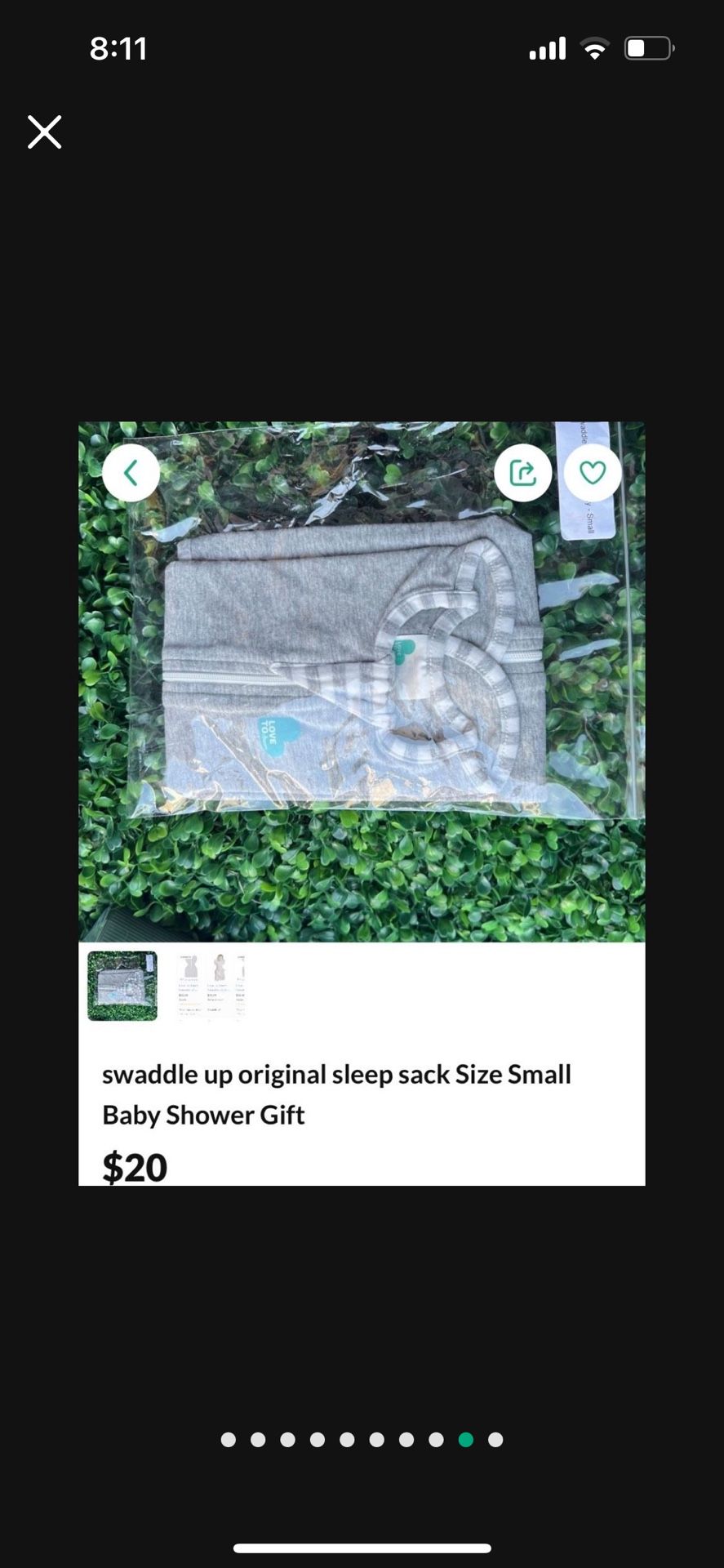 Swaddle Up swaddle up original sleep sack Size Small Baby Shower Gift