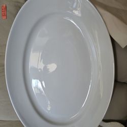 Pillivuyt Porcelain Large Serving Plate Or Platter