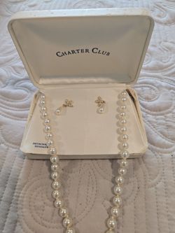 Necklace charter club