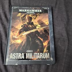 Games Workshop Warhammer 40k Codex ASTRA Militarum 2017 Edition