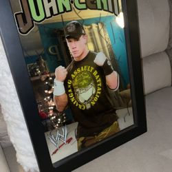 2007 John Cena Mirror Wall Pic