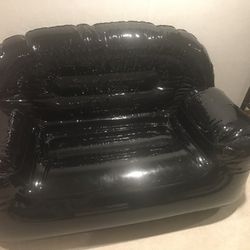 Black Inflatable couch 