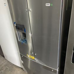 KITCHEN AID 36” FRENCH DOOR REFRIGERATOR STAINLESS STEEL $2000