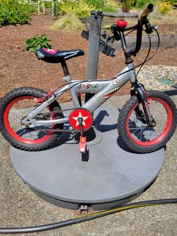Air Strike little kids 14" bike with hand brake