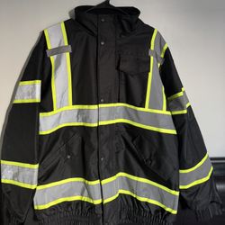 Reflective Work Jacket