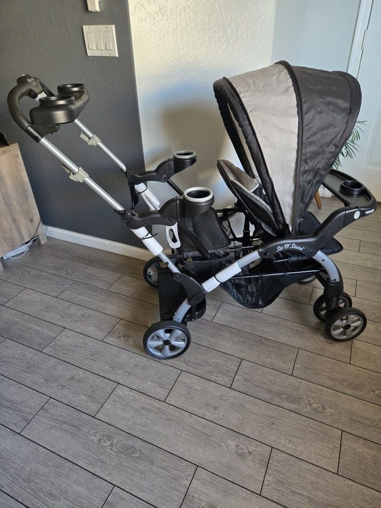 Baby Trend Sit N' Stand Double Stroller