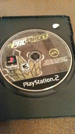 Ps2 Need for speed pro street