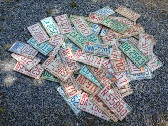 Metal Advertising Signs - 51 Total