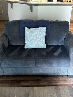 Sofa Bed + Matching Loveseat + Rustic Coffee Table