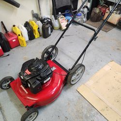 Murray 22-in 5hp 140cc Big Wheel Mower Mulcher With Block Like New