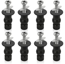 8PCS 3/8-Inch Dia Toilet Seat Screw Replacement Kit