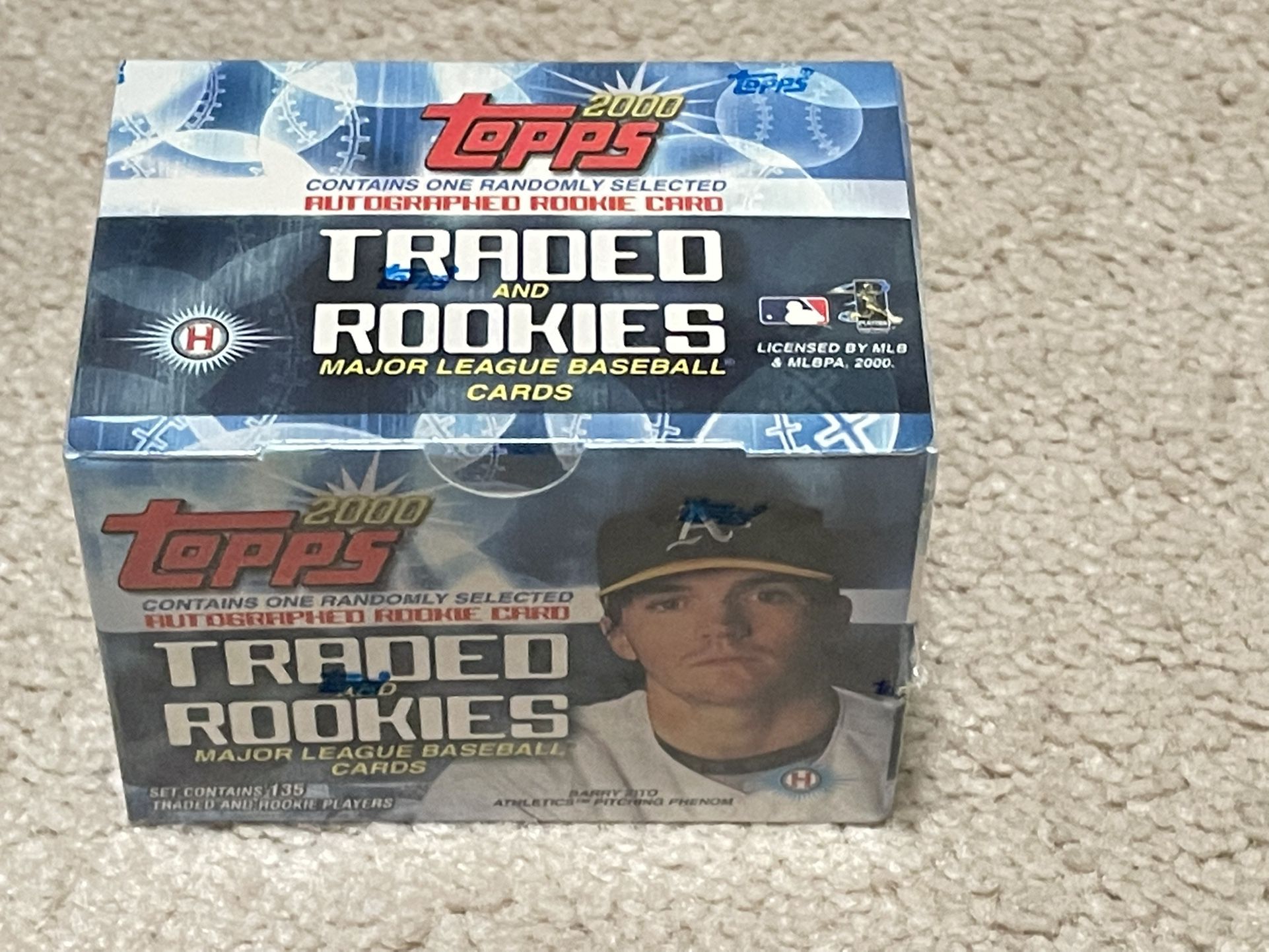 2000 Topps Traded and Rookies sealed factory set